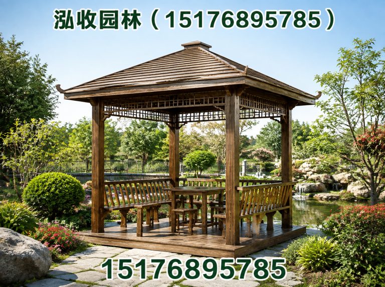 吐鲁番防腐木展示图
